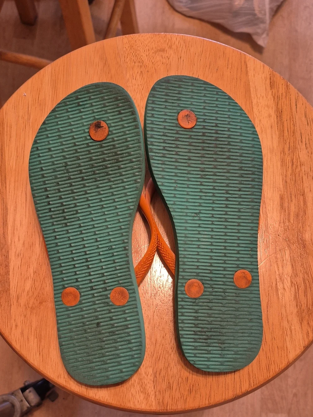 Havaianas Set Of 3 Beach Pool Thong Plastic Sandals